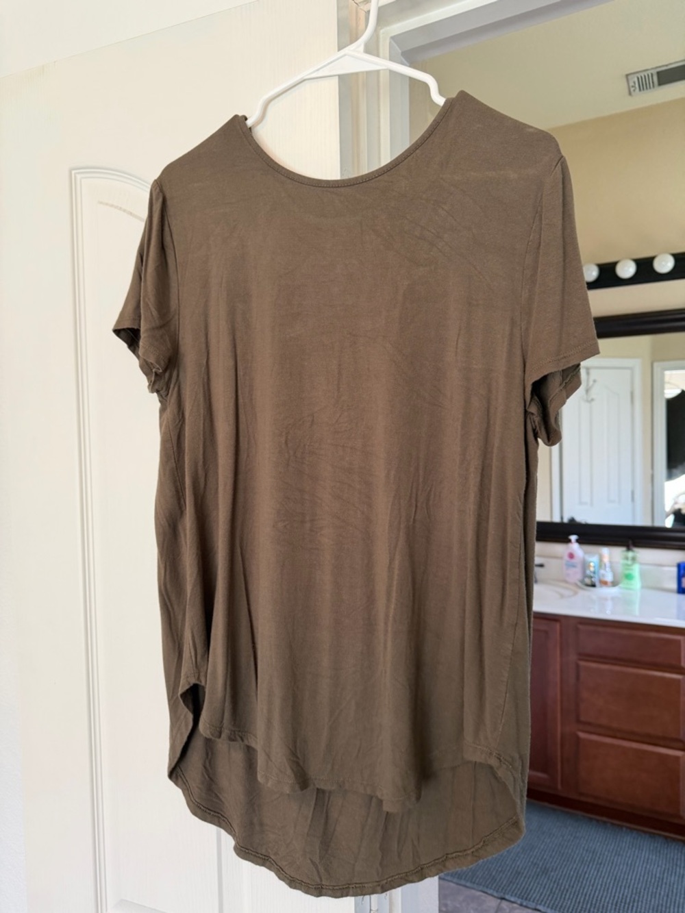 Premise Green Short-Sleeve Women's Top